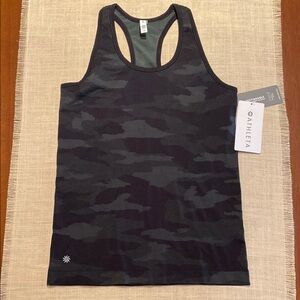 NWT Athleta Speedlight Camo Tank Top Sz S